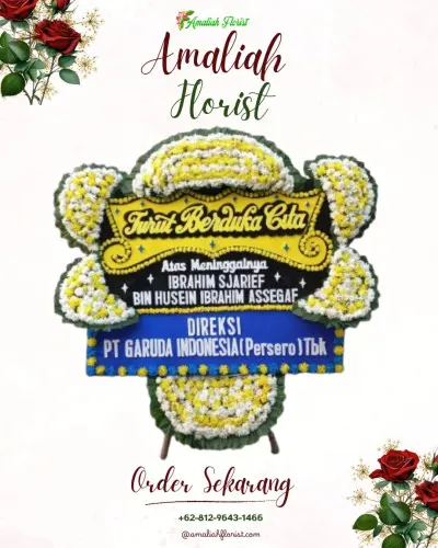 Papan Bunga Duka di Senganan